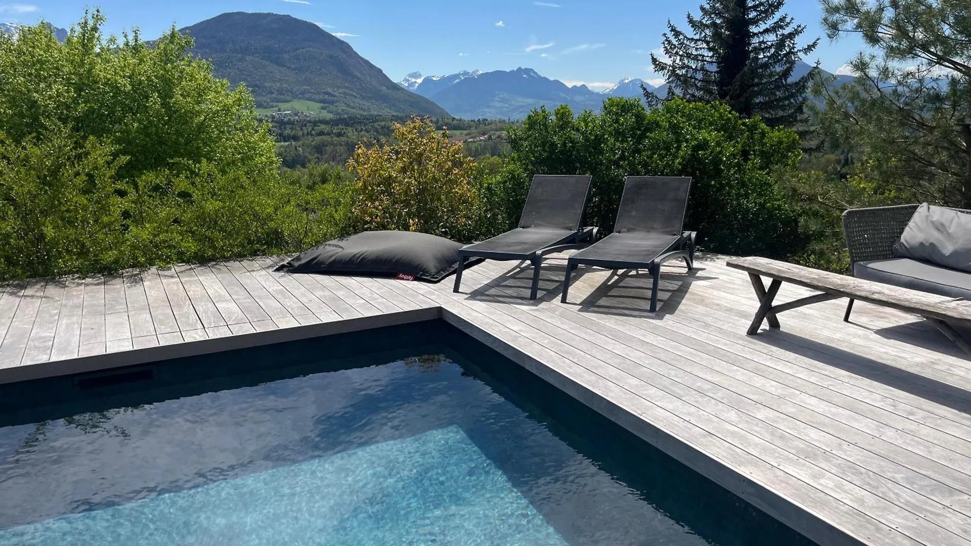 Maison En Bois Avec Piscine Chauffee Et Vue Panoramique location